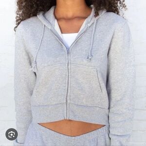 Brandy Melville crystal hoodie